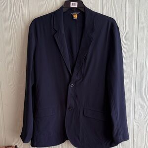Eddie Bauer Navy Men's Travel Blazer